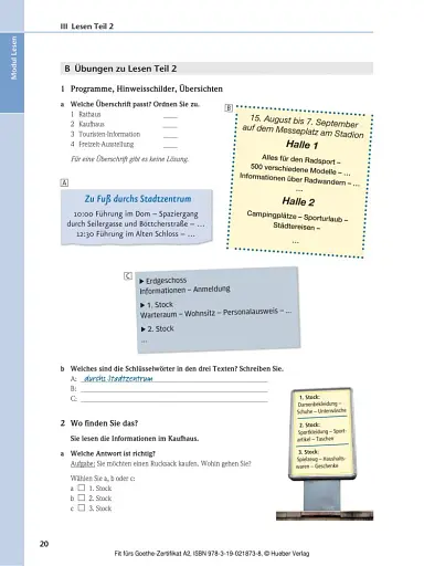 Fit furs Goethe-Zertifikat A2 Deutschprüfung für Erwachsene mit Audio-CD - фото 4