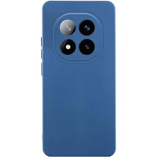 Чехол Lakshmi Silicone Cover Full Camera (AAA) для Xiaomi Redmi Note 14 Pro+ Синий / Denim Blue