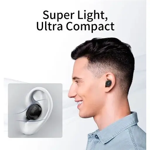 Наушники QCY Arc Buds Lite T27 Черные - фото 7