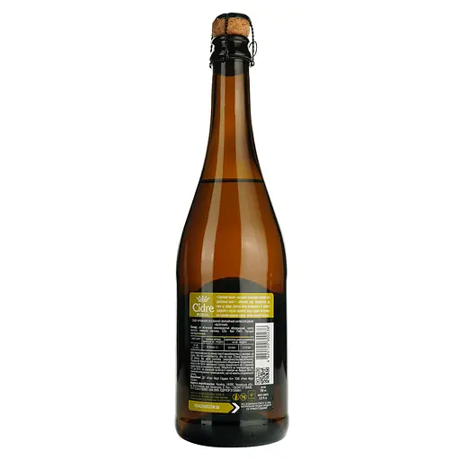 Сидр Cidre Royal Яблучний, напівсолодкий, 5%, 0,7 л (635758) - фото 4