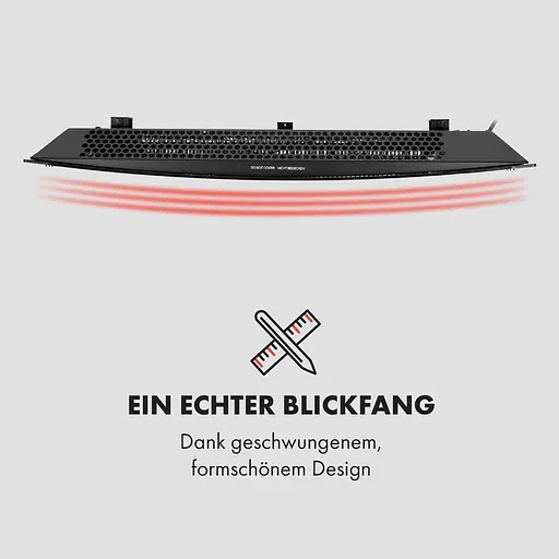 Конвекторний обігрівач Klarstein Bornholm Single Smart чорний (10035238)  - фото 2