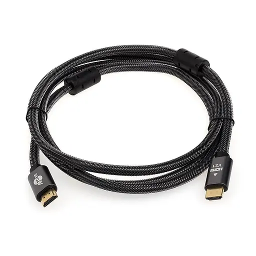 Кабель HDMI-HDMI Atcom Premium Black, ver 2.1, 4К, 30 м - фото 2
