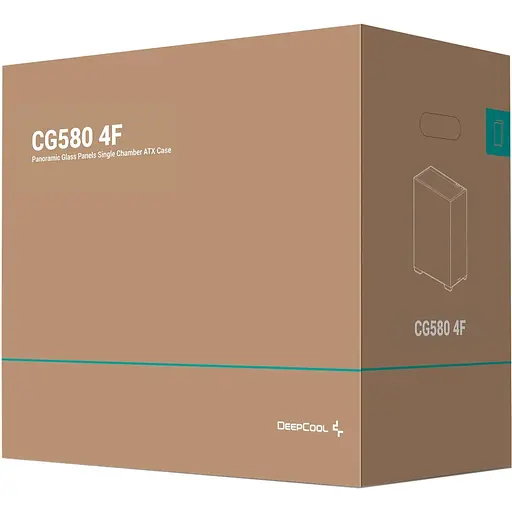 Корпус DeepCool CG580 4F Black (R-CG580-BKADA4-G-1) без БП - фото 12