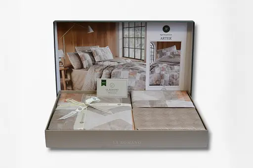 Постільна білизна Arter Rock Сатин Делюкс La Romano pbe0051975 - фото 2