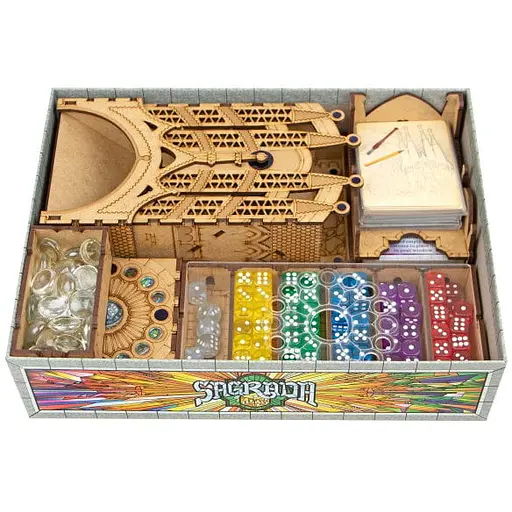 Органайзер Tower Rex Саграда + доповнення Sagrada + Expansions (2631)