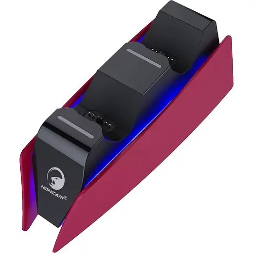 Зарядна станція Honcam Charging Station для DualSense Sony PS5 Cosmic Red B0CRJX7JK4 (135224) - фото 2