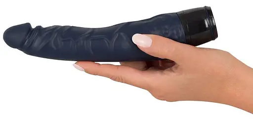 Вибратор You2Toys Vibra Lotus Penis Grey Vibrator 20 см синий - фото 5