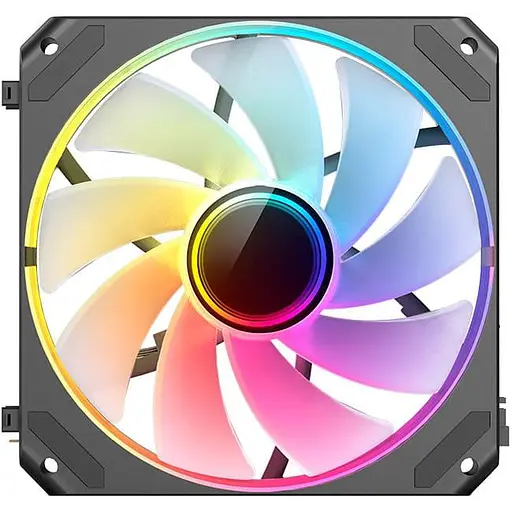 Вентилятор Jonsbo ZG-120BR (3in1) Black (120mm, 500-1500RPM, 36.8dB, 4pin) (ZG-120BR Black) - фото 7