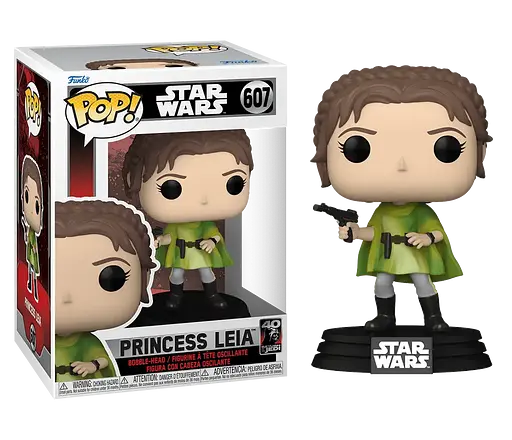 Фигурка Funko Pop Фанко Поп Звездные войны Принцесса Лея Star Wars Princess Leia 10 см FP SW PL 607