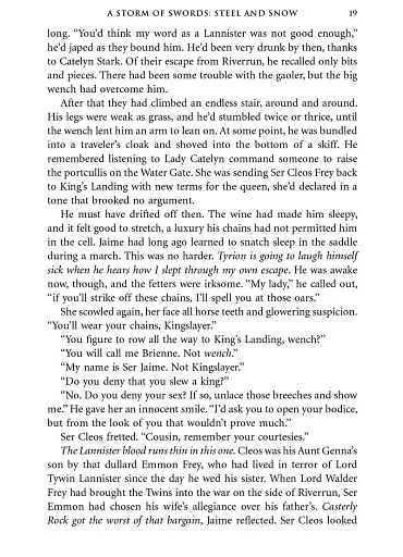 A Storm of Swords: Part 1 Steel and Snow. A Song of Ice and Fire. Book 3 - фото 3