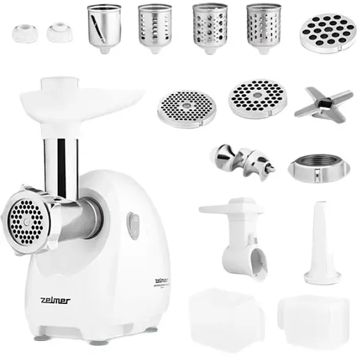 Мясорубка Zelmer ZMM4050B White UA - фото 4
