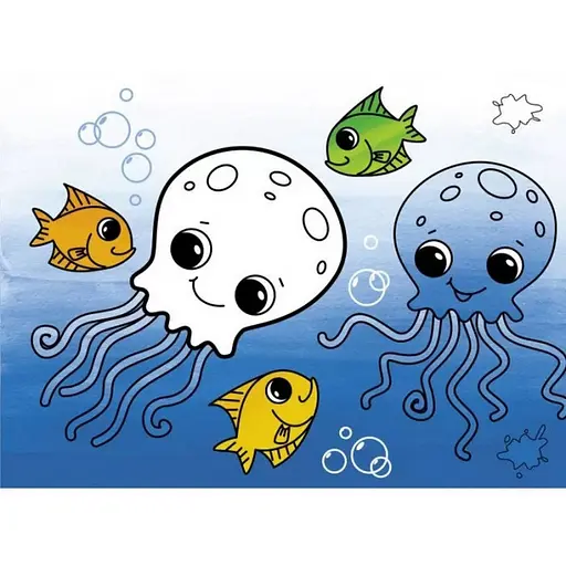 Детская книга "Рисовалка для самых маленьких: Цвета-друзья" АРТ 19202 укр - фото 3