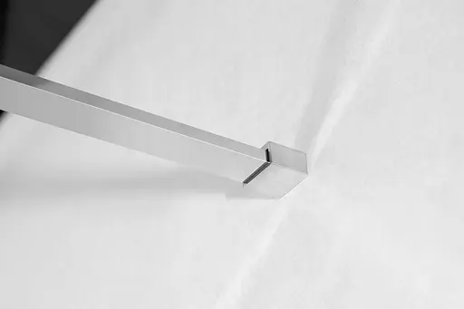 Душевая стенка Imprese Walk-In с профилем и держателем, 100x200 см, стекло прозрачное хром s09110001TR, прозрачный, хром - фото 4