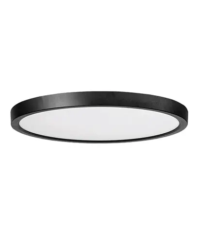 Потолочный светильник Azzardo AZ5370 Panka LED 1x45W 2800K/4000K/6000K 5400Lm IP40 черный - фото 1