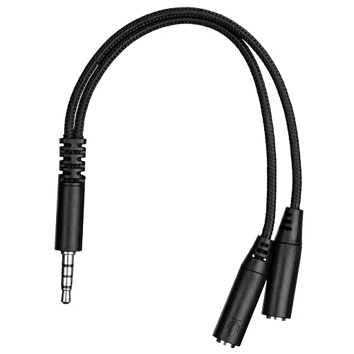 Гарнітура ігрова HG340, mini-jack/dual 3.5 мм, RGB, 2м, чорний 2E Gaming teh0013109 - фото 8