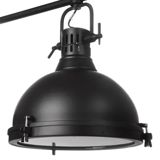 Люстра Brille лофт підвісна E27 60W BK (BL-159S/3) - фото 2