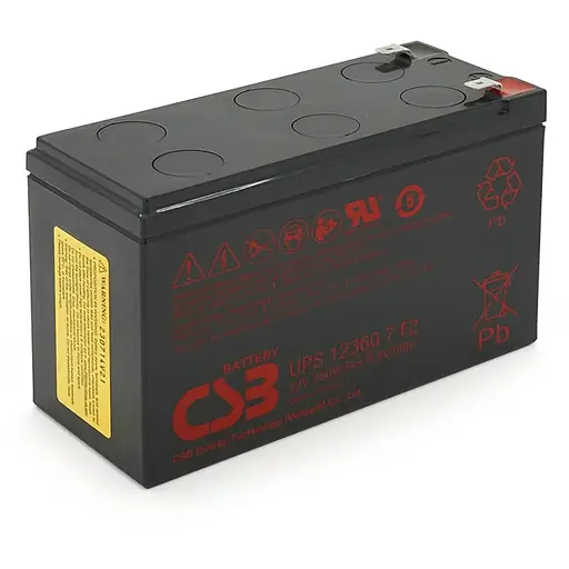 Акумуляторна батарея CSB UPS12360, 12V7 Ah (151х65х94мм)