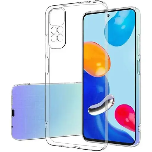 TPU чохол Epic Transparent 1,5mm Full Camera для Xiaomi Redmi Note 11 Pro 4G/5G/12 Pro 4G Безбарвний (прозорий) - фото 1