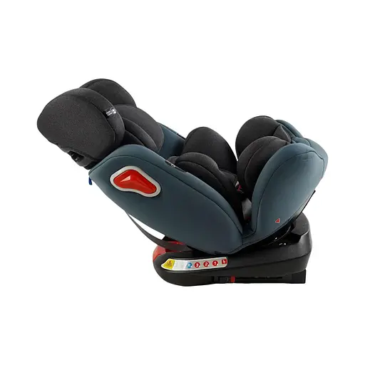Автокрісло Joy SafeMax SF-86230, система Isofix, група 1-2-3, обертання 360°, синій - фото 5