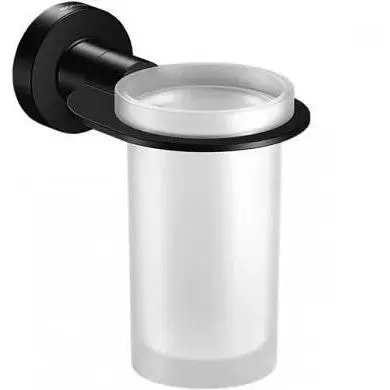 Склянка для зубних щіток Sonia TP Black 166237 чорний - фото 1