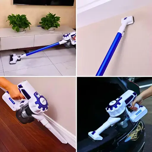 Пылесос беспроводной Rainberg RB-2301 с подсветкой без мешка - фото 3