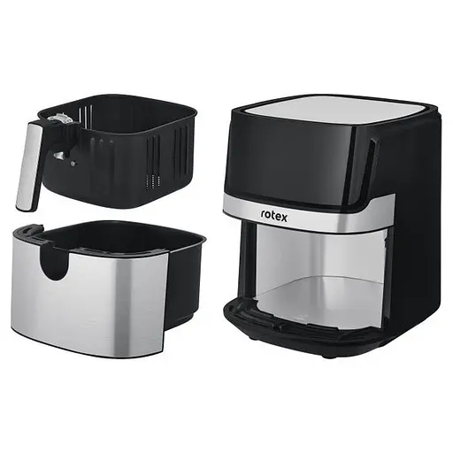Мультипіч Rotex ROM680-XL MultiFry 6л 1700Вт Чорний/Сріблястий - фото 9