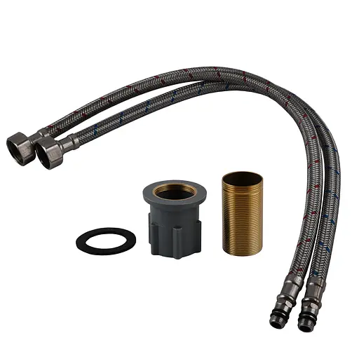 Змішувач для кухні Globus Lux Dolly GLD-0203LR-BL чорний одноважільний для мийки та приготування їжі - фото 5