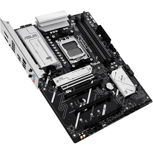 Материнская плата Asus AM5 Prime B850-PLUS WIFI, B850, 4xDDR5, Int.Video (CPU), 4xSATA3, 3xM.2, 1xPCI-E 5.0 x16, 1xPCI-E 4.0 x16, 2xPCI-E 3.0 x16, Realtek 7.1, Realtek 2.5Gb, WiFi 6E, Bluetooth 5.3, 8xUSB 3.2 / 8xUSB 2.0, HDMI/DP, ATX - фото 4