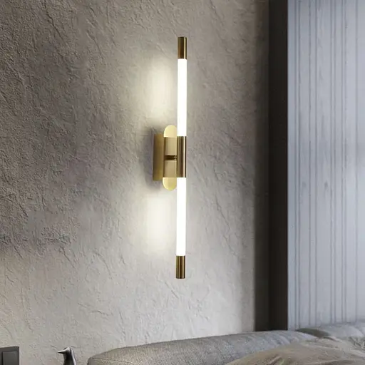 Настенный светильник Phobos в латунном корпусе 60 см Line F Арт. WB5/600 AB - фото 1