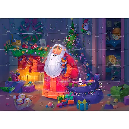 Новогодний пазл Dodo 300577 “Время магии” - 60 элементов - фото 2