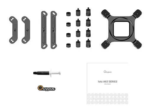 Кулер для процесора OCYPUS IOTA A62 BK (IOTA-A62-BK2NNWD00X-GL) - фото 8