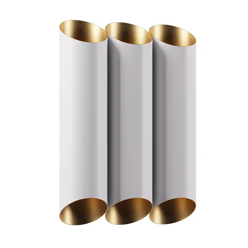 Настінне бра V6, PikArt арт. 3826 Золотистий/білий - фото 1