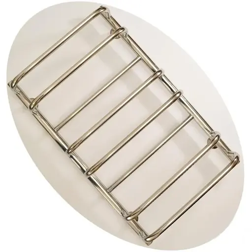 Рушникосушка водяна LEV Сатурн П8 нержавіюча сталь 500х800 мм 30412 - фото 6