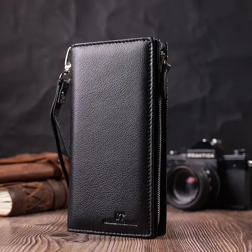 Кожаный кошелек ST Leather 10х19х2.5 см acs0028461 - фото 6