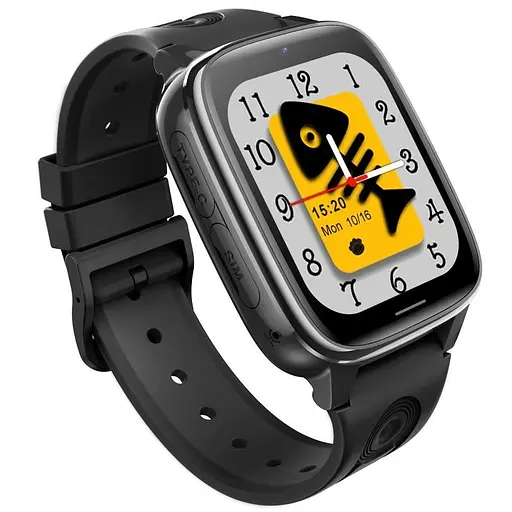 Детские смарт-часы Lemfo D51, 4G черный - фото 2