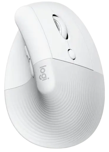 Миша вертикальна бездротова Logitech Lift Ergonomic White (910-006475)