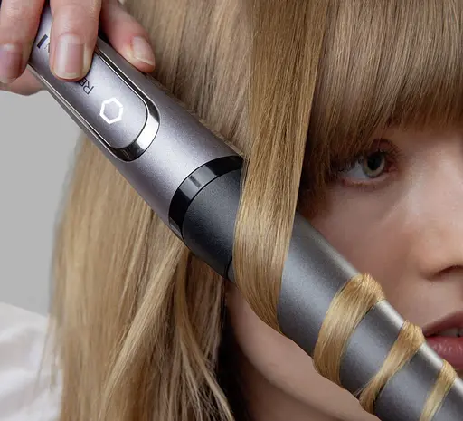 Плойка Remington ProLuxe, конусная, 9 температурных режимов, D-19-32 мм, 130-210 °C, керамика, серебристый - фото 4