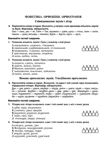 За крок до ЗНО. Узагальнення знань з української мови - фото 2