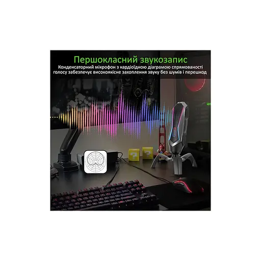 Микрофон Vertux Marshal USB Black (marshal.black) - фото 3