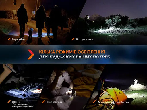 Фонарь ручной Fenix ​​E-CP черный - фото 23