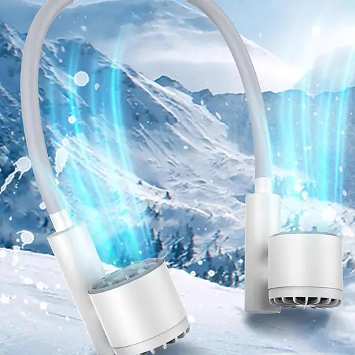 Шийний вентилятор 3-швидкісний безлопатевий з поворотом на 90° - фото 5