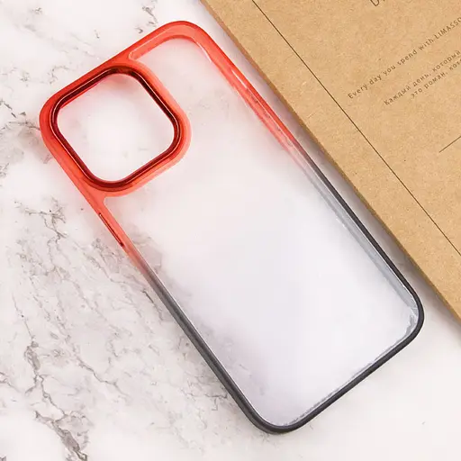 Чохол Epik TPU+PC Fresh sip series для Apple iPhone 13 Pro 6.1 Чорний/Червоний - фото 3