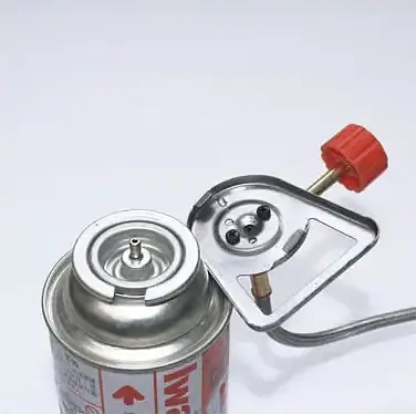 Портативная газовая горелка (плитка примус) Kovab K-202 со шлангом - фото 3