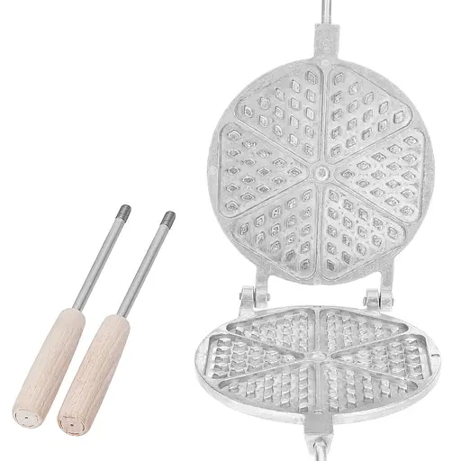 Форма для выпечки треугольного печенья "Елочка" со съемными ручками, RS Серый 83990 - фото 9