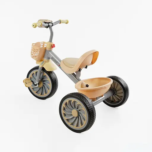 Велосипед триколісний Best Trike BS-35751 з українським озвучуванням сірий - фото 2