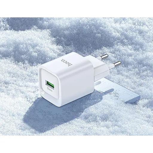 Сетевое зарядное устройство Hoco C145A 18W White [125443] - фото 5