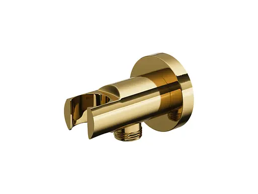 Душова система прихованого монтажу Corsan Lugo gold + BOX з термостатом Z03TGL, Золотий - фото 8