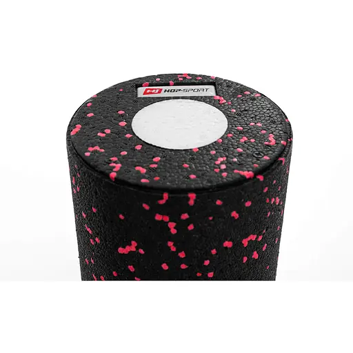 Роллер массажер (валик, ролик) Hop-Sport 3 в 1 EPP 33см HS-P033DYG черно-красный - фото 4