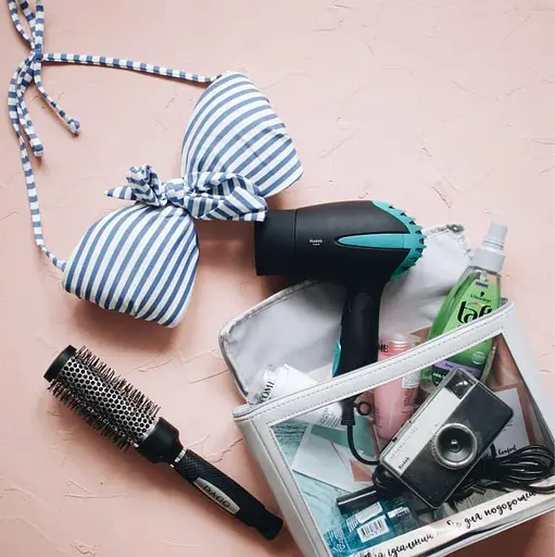 Потужний якісний складаний фен для сушки і укладання волосся Magio MG-551 для подорожей - фото 3