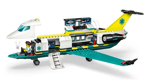 Конструктор LEGO City Самолет скорой медицинской помощи 403 деталей (60465) - фото 6